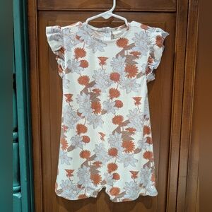 Kate Quinn Retro Floral Romper 2T